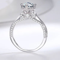 Delicate Knot Ring – Subtle Sparkle