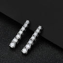 Moissanite Drop Earrings
