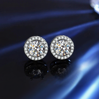 Crystal Radiance Stud Earrings