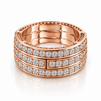 Arcadia Modular Ring — Three Lines of Light