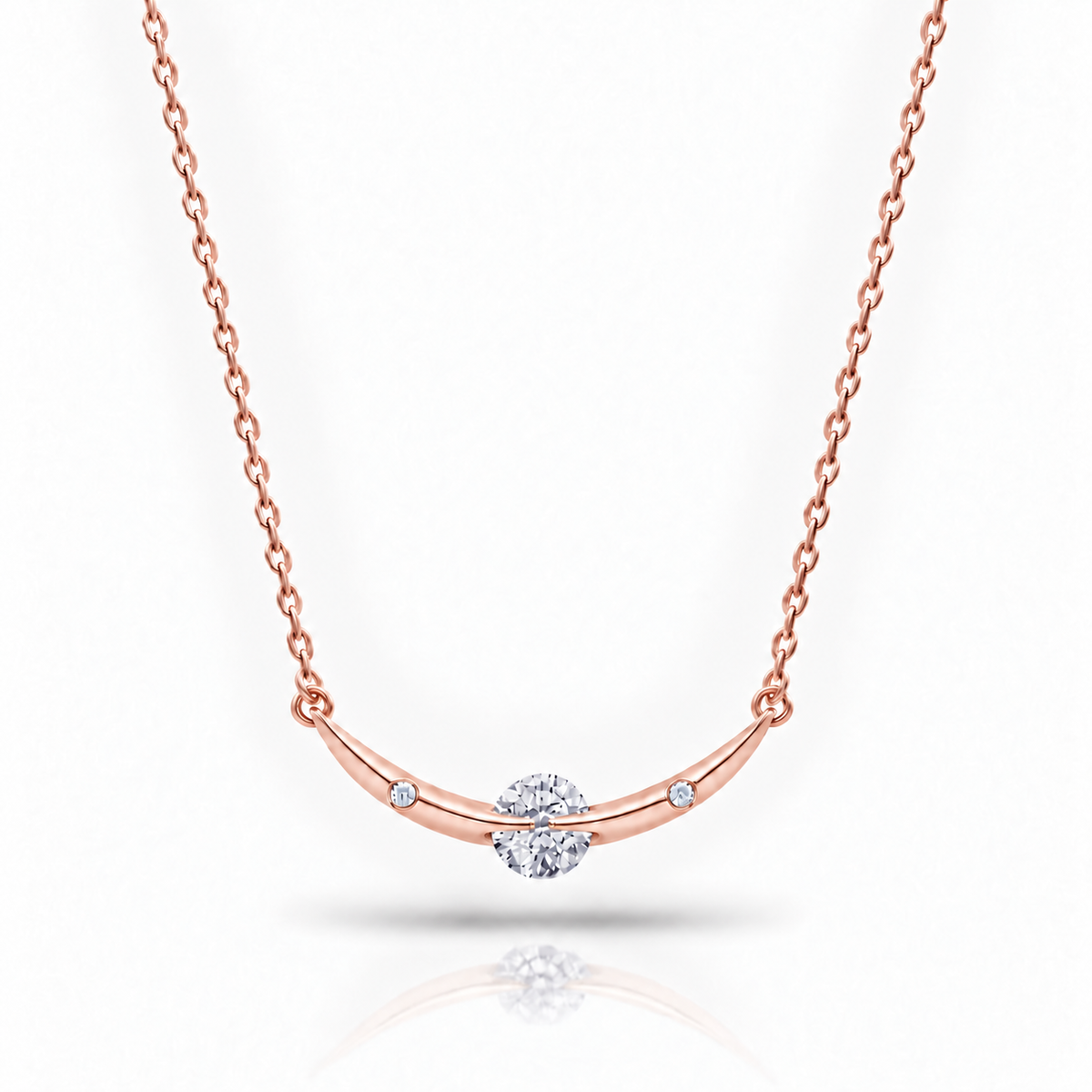 Rotating Shooting Star Necklace – A Sparkle in Motion