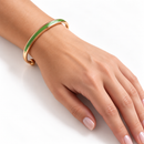 Jade Bracelet — A Line of Nature Against the Skin
