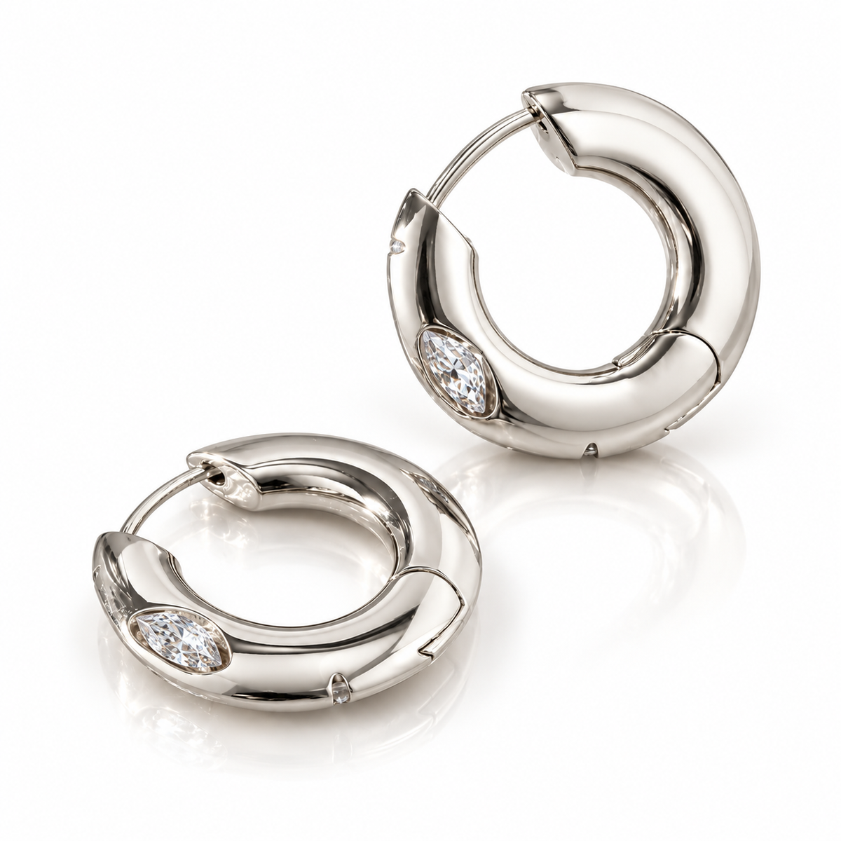 Sphere Earrings — The Purity of a Curve