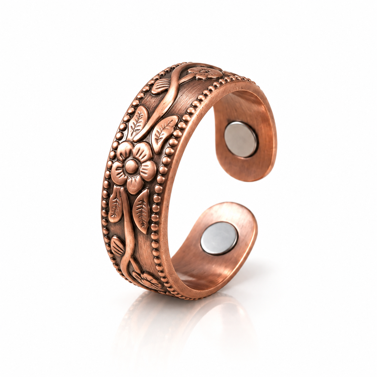 Herbarium Ring — Nature, Etched Through Time