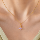 Bloom Necklace — A Flower Awakening to the Light