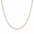 Line of Light Necklace — A Delicate Radiance