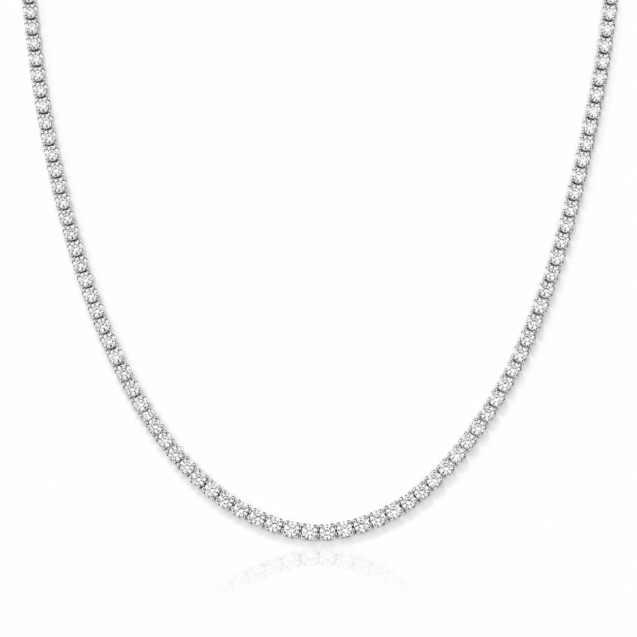 Line of Light Necklace — A Delicate Radiance