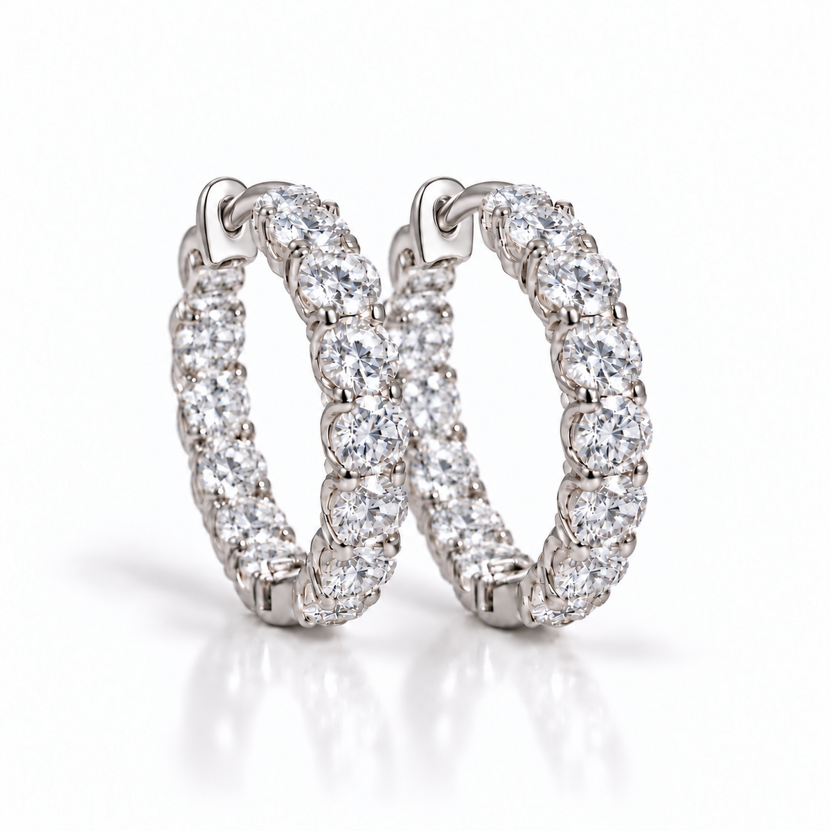 Luminous Glow Earrings – A Fine and Refined Sparkle