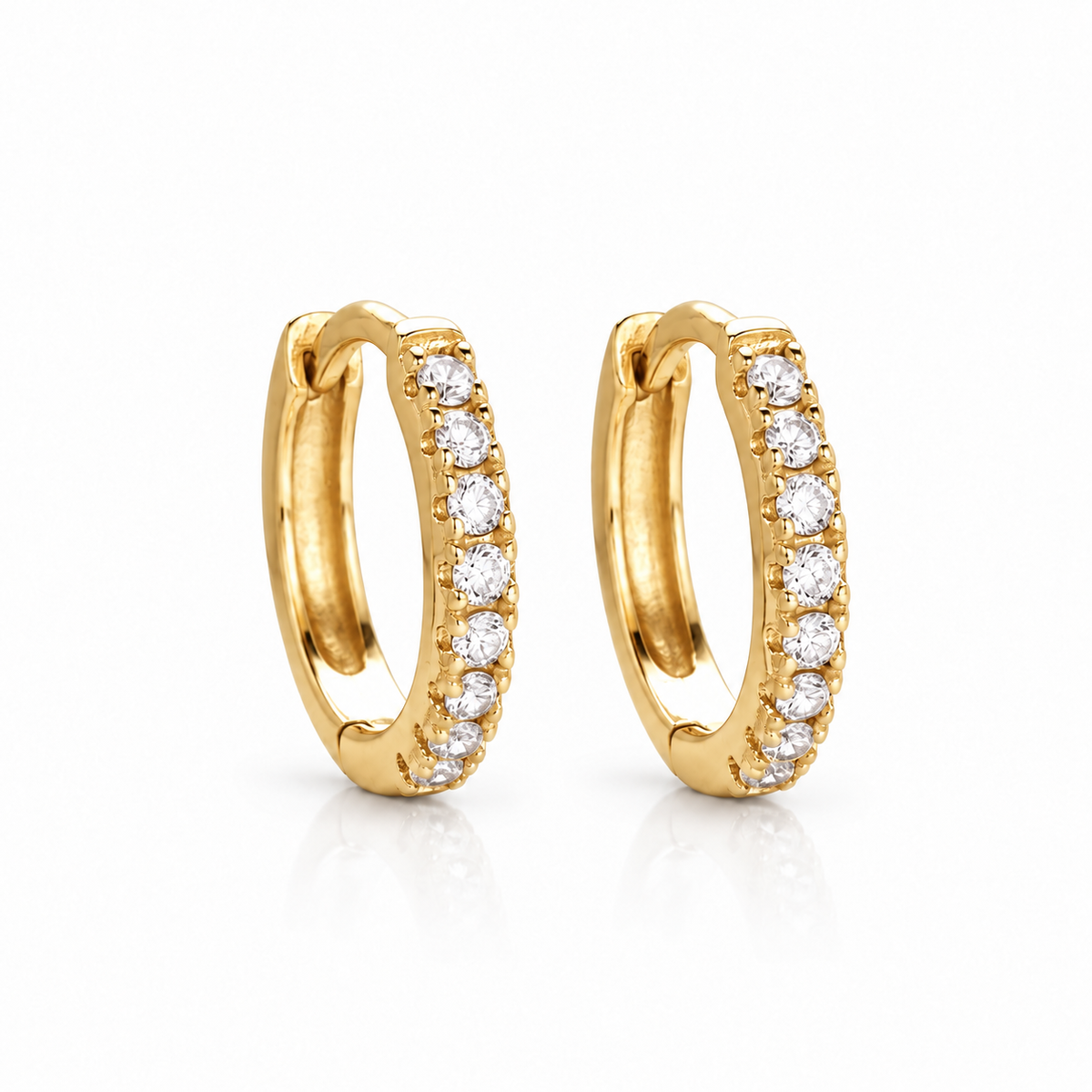 Transparency Earrings – A Pure and Timeless Sparkle