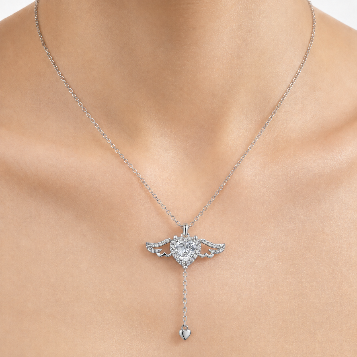 Cupid Necklace — Love Spreads Its Wings