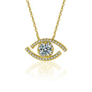 Awakening Eye Pendant Necklace – Captivating Radiance