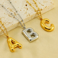 Floating Initial Necklace