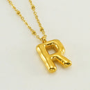 Floating Initial Necklace