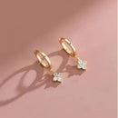 Four-Leaf Flower Zircon Bracelet