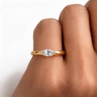 Pure Marquise Ring – Graceful Line
