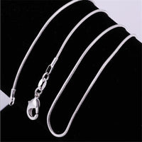 Minimal Serpent Necklace