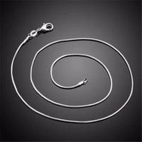 Minimal Serpent Necklace