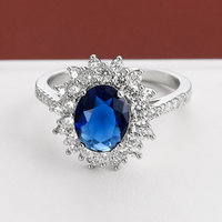 Vionne Sapphire Oval Ring