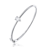 Pear-Shaped Moissanite Bracelet