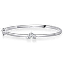 Heart-Shaped Moissanite Bracelet